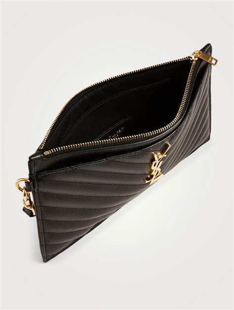 ysl sac clutch|ysl monogram clutch.